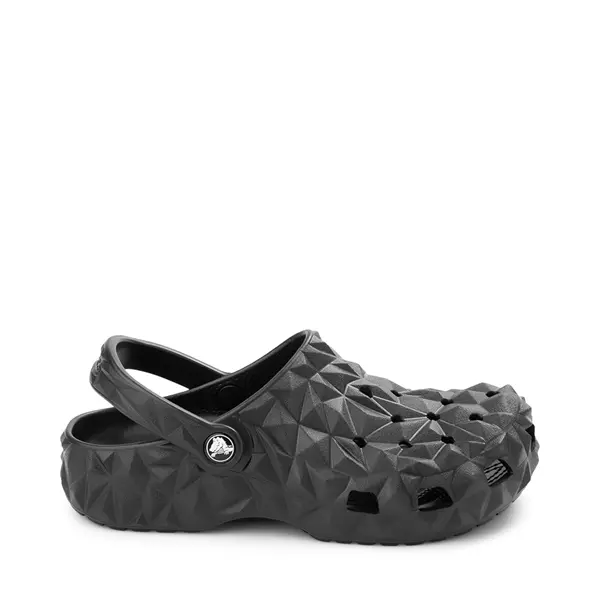 

Сабо Crocs Classic с геометрическим узором, черный
