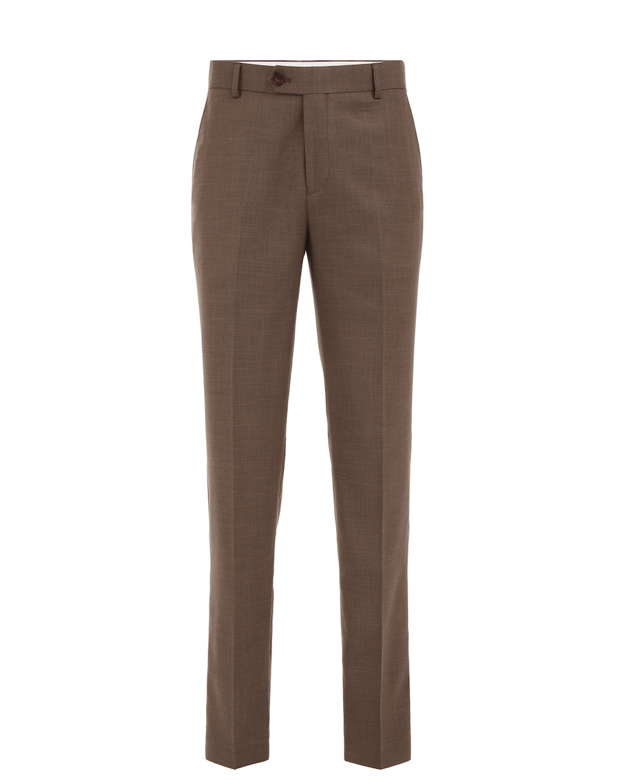 

Узкие брюки WE Fashion, коричневый