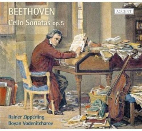 

CD диск Beethoven / Zipperling / Vodenitcharov: Cello Sonatas Op.5