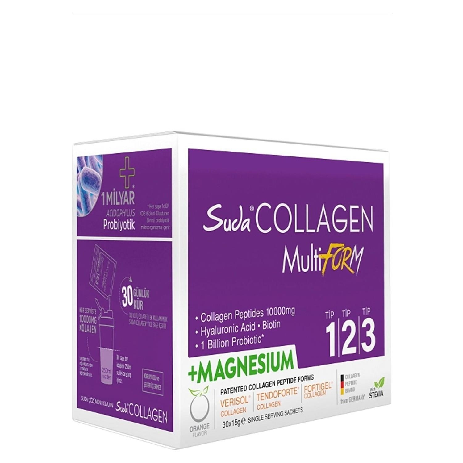 

Suda Collagen Multiform Магний 15 гр 30 пакетиков