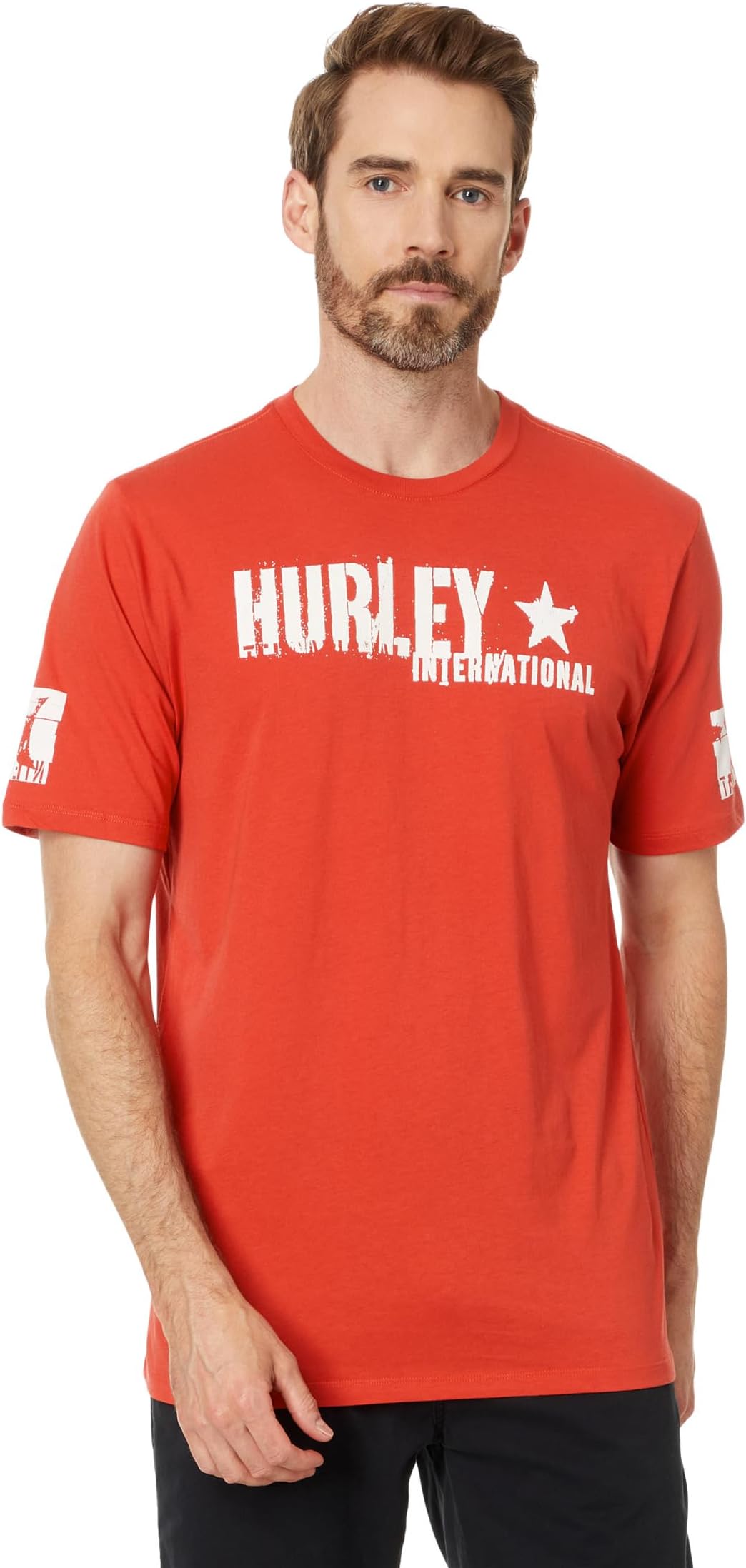 

Футболка Hurley Evd 25Th S2 Tee, цвет Aloha Red