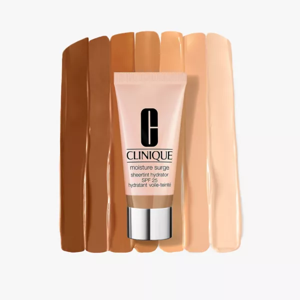 Крем для лица SPF25 CLINIQUE Moisture Surge Sheertint Hydrator Wide Spectrum тонирующий увлажняющий, цвет very — фото 2