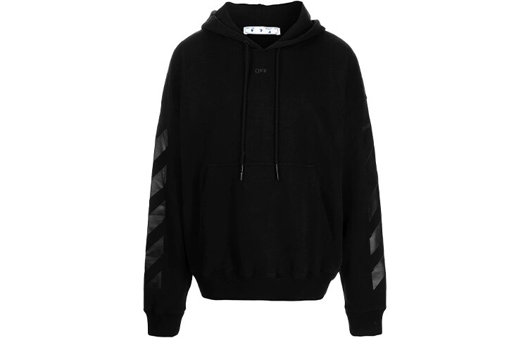 

Толстовка мужская Off-White Arrow Pattern Plain, черный