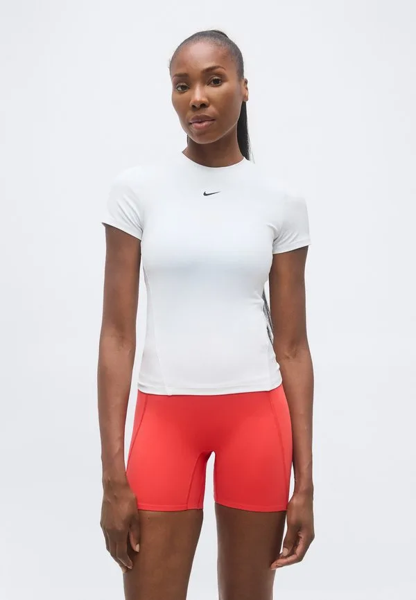 Одна облегающая спортивная футболка Nike Performance, White/Black