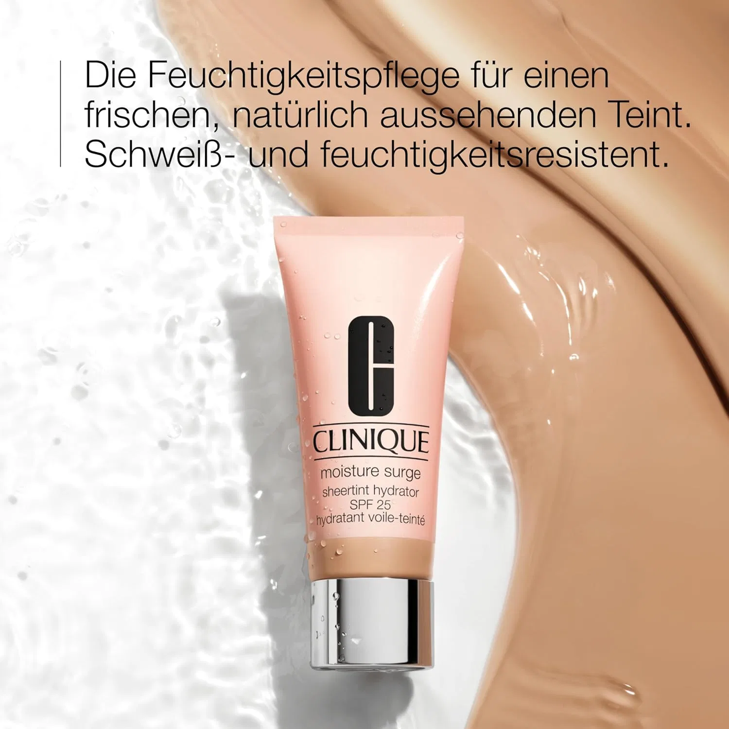 Крем для лица SPF CLINIQUE Тонирующий увлажняющий «Moisture Surge Sheertint Hydrator » от, Universal Shade — фото 2