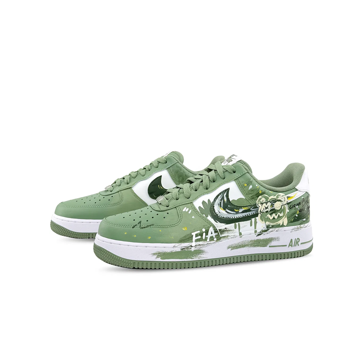 Кроссовки Nike Air Force 1 Green Jasper — фото 4