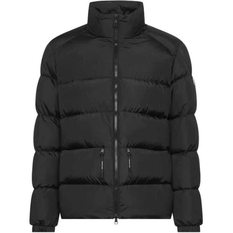 

Moncler Стеганая куртка с высоким воротником, Black