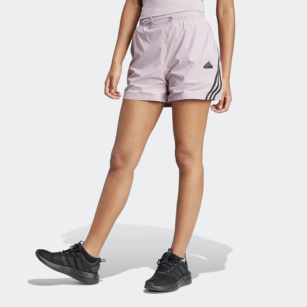 Женские тканые шорты Future Icons 3S фиолетовые от Adidas