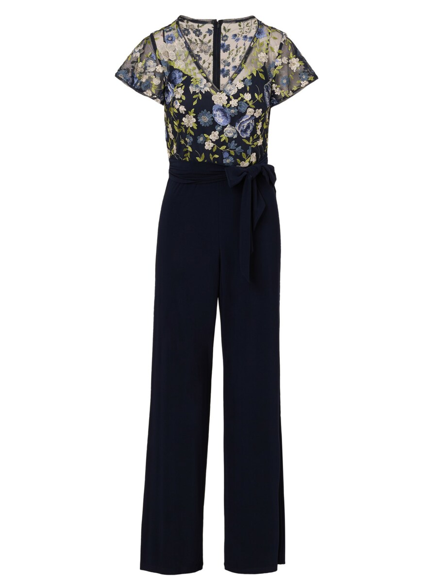 

Комбинезон Adrianna Papell Embroidered Combo, темно-синий