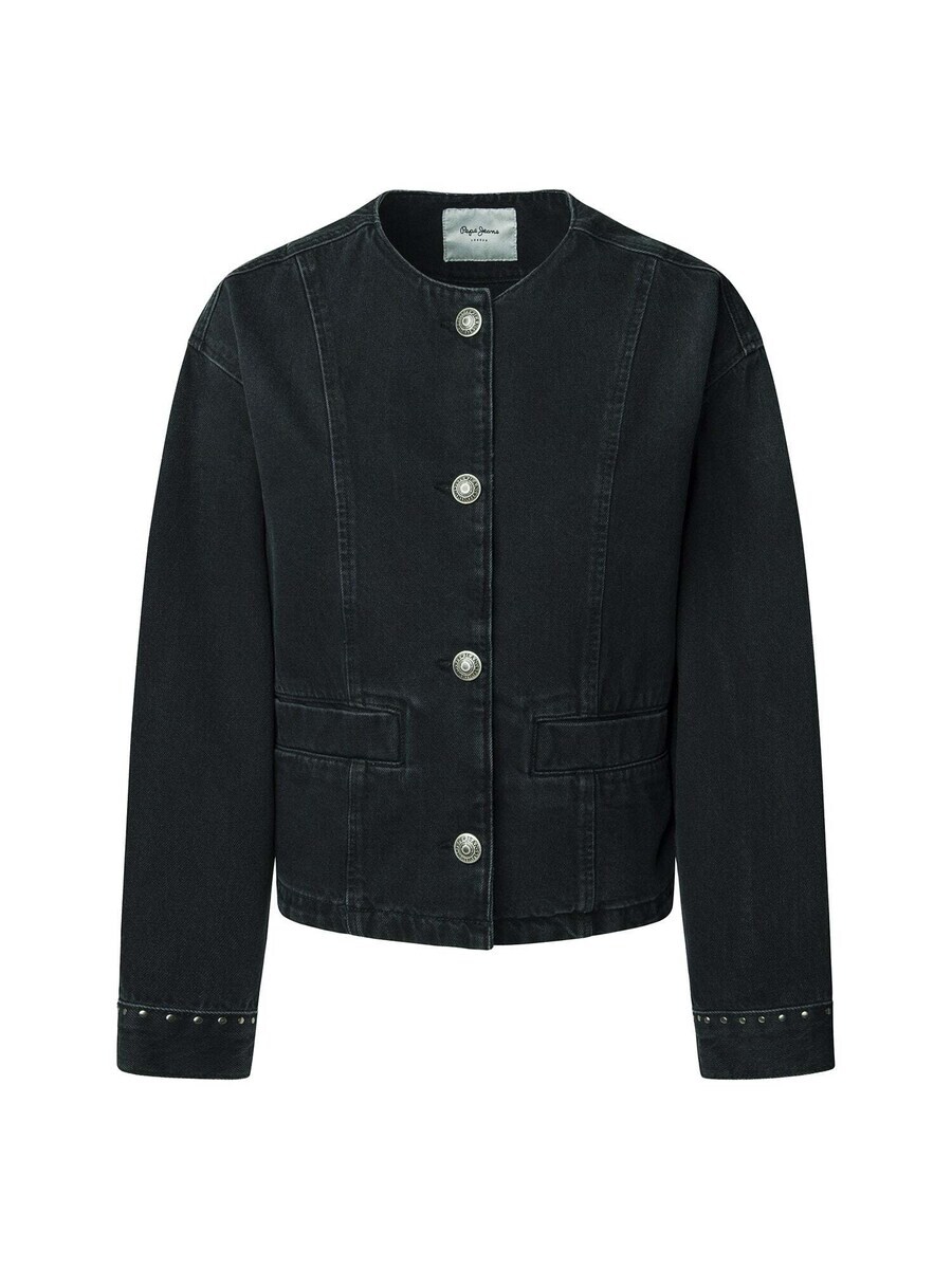 

Джинсовая куртка Pepe Jeans Between-Season Jacket Daena Stud, черный