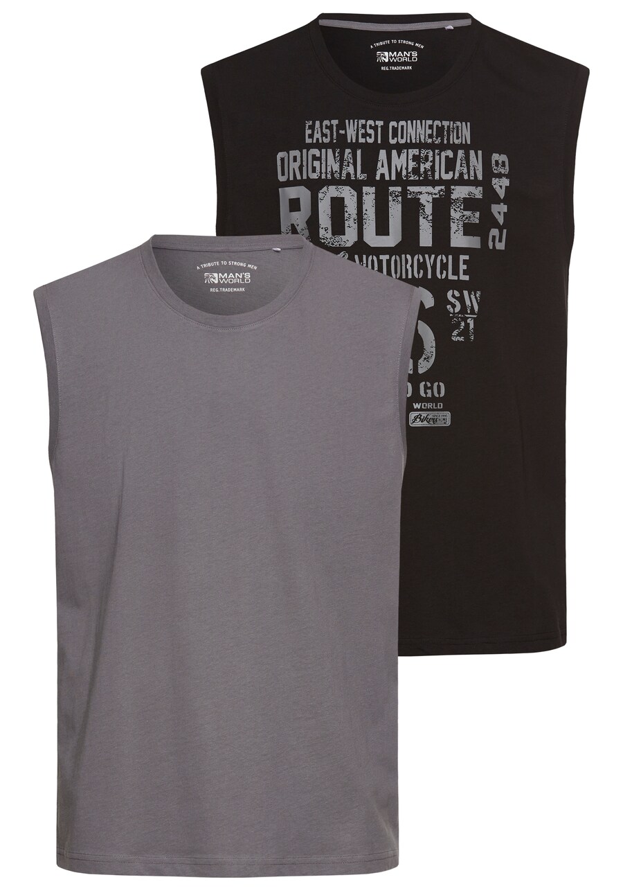 

Рубашка Man's World, цвет Grey/Black