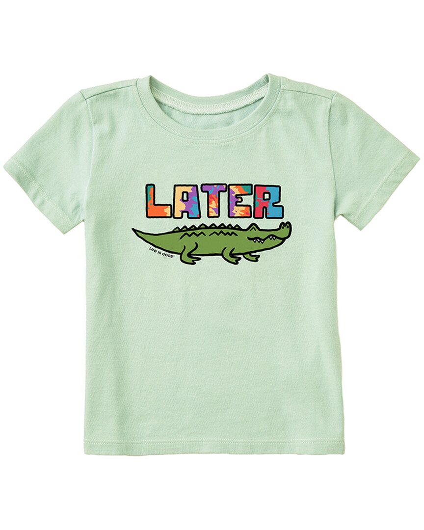 

Футболка Life is Good Crusher Life is Good, зеленый