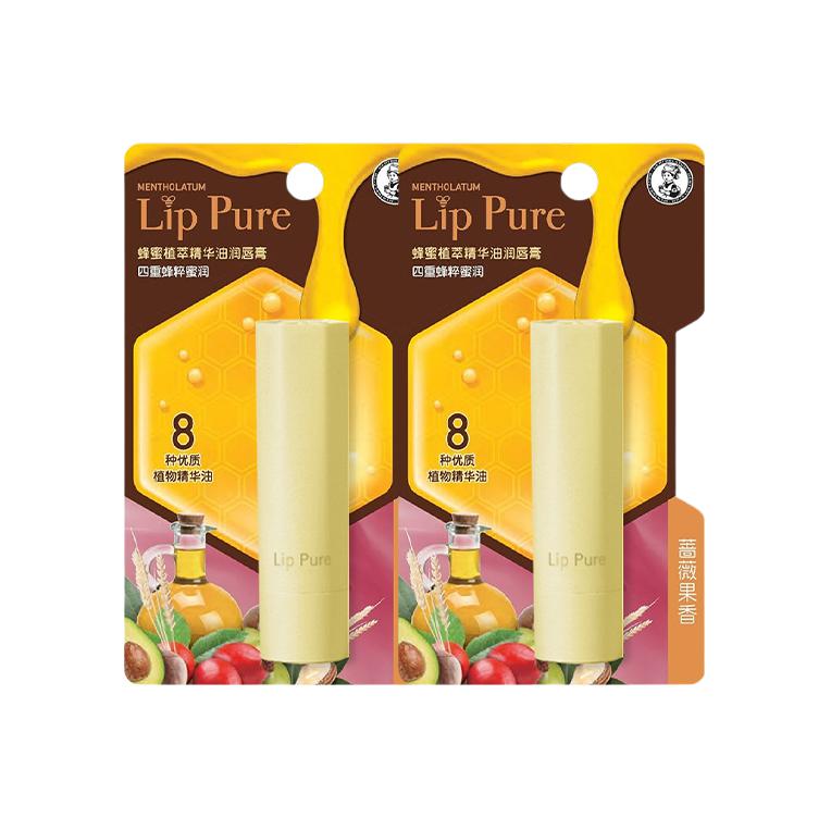 

Бальзам для губ с сывороткой и маслом экстракта медового растения увлажняющий 4г/4г*2 Mentholatum