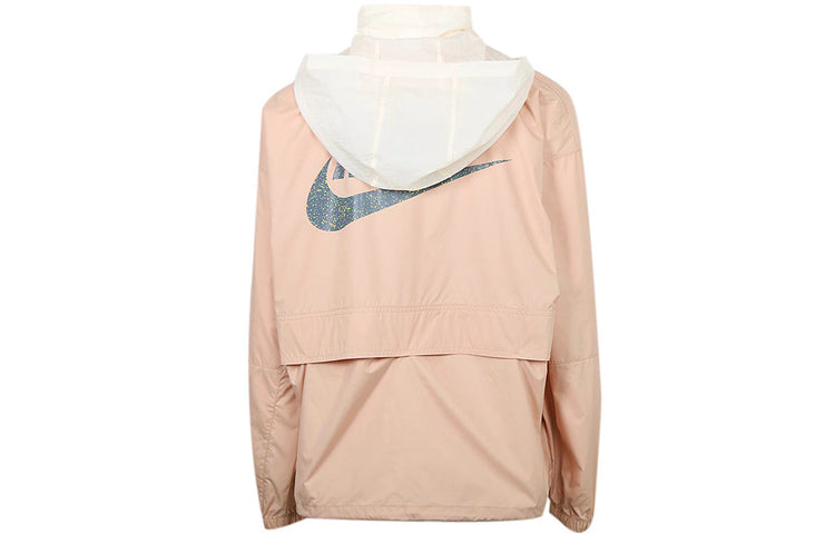 Куртка (WMNS) Nike AS W Nike Sportswear ICN CLSH JKT Jacket LW SHIMMER CJ2290-287 — фото 2