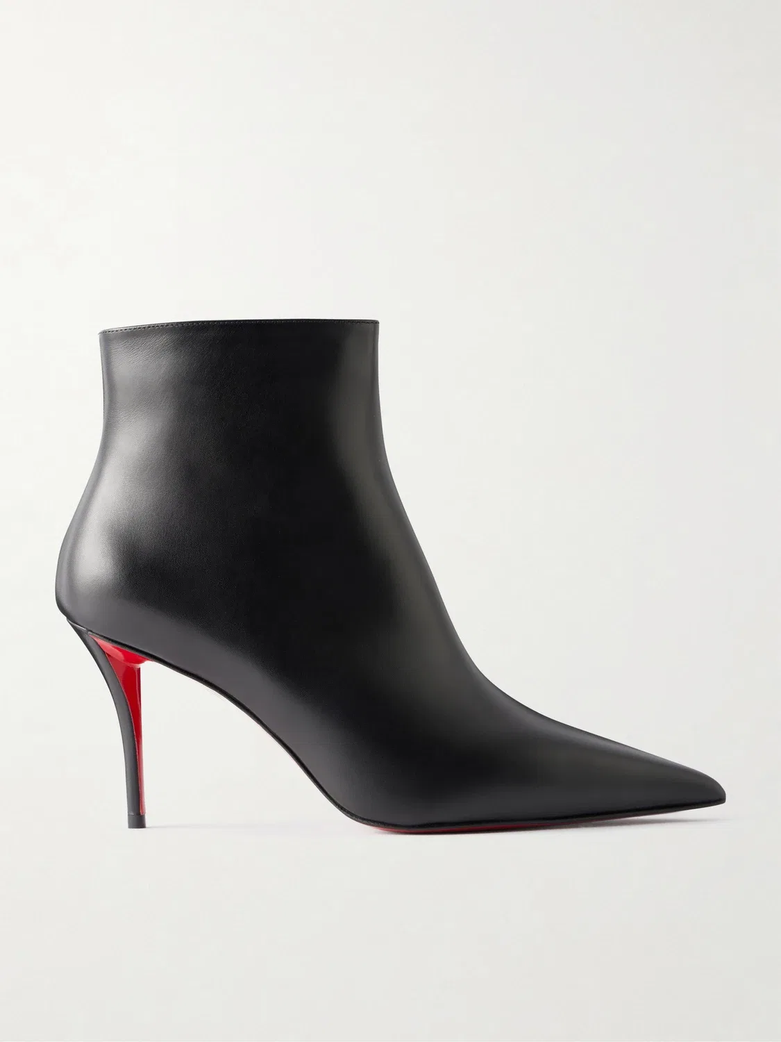 Кожаные ботильоны Miss Z 80 Christian Louboutin, черный