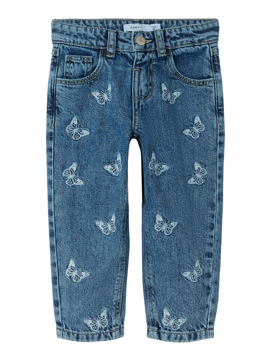 

Джинсы свободного кроя NAME IT NMFBella, цвет Blue denim/Light blue