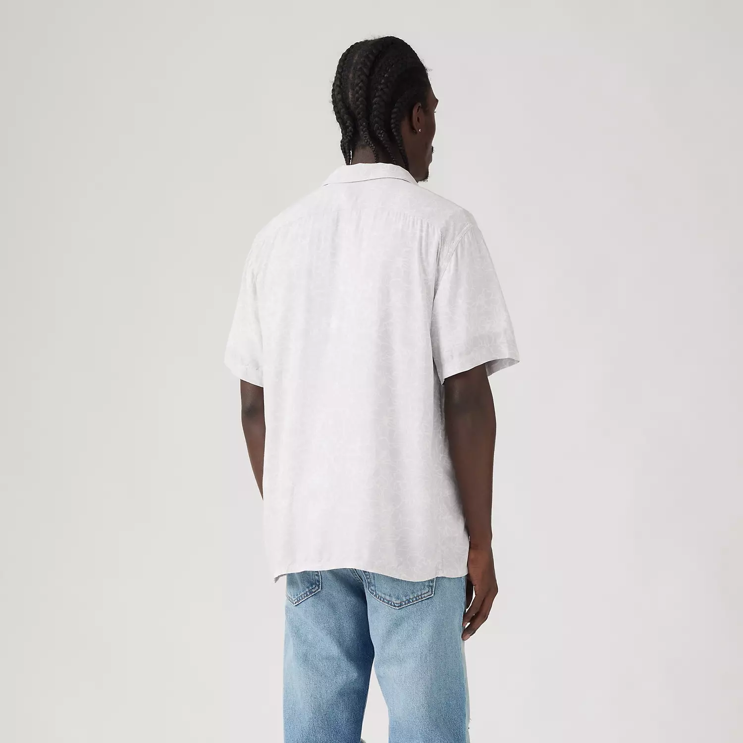 Классическая рубашка для похода Levi's, цвет Lennox Floral Quiet Grey - Grey — фото 3