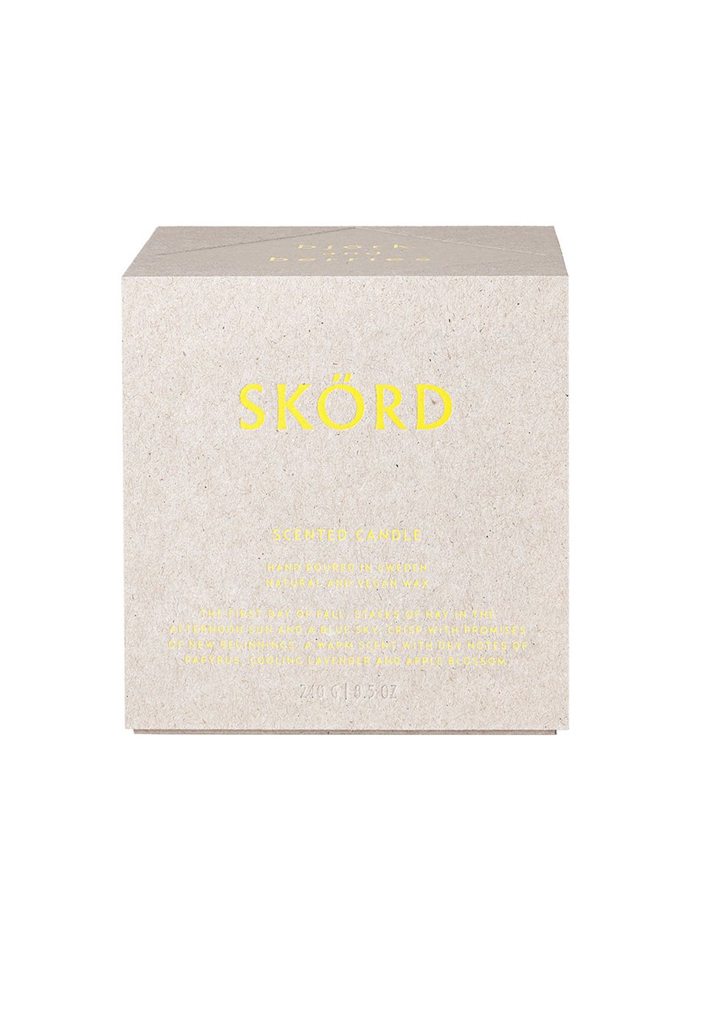 

Ароматическая свеча KERZEN SKÖRD SCENTED CANDLE Björk and Berries