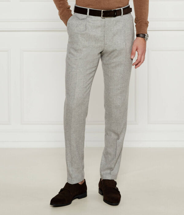 

Брюки шерстяные Windsor 13 Silvi Regular Fit, серый