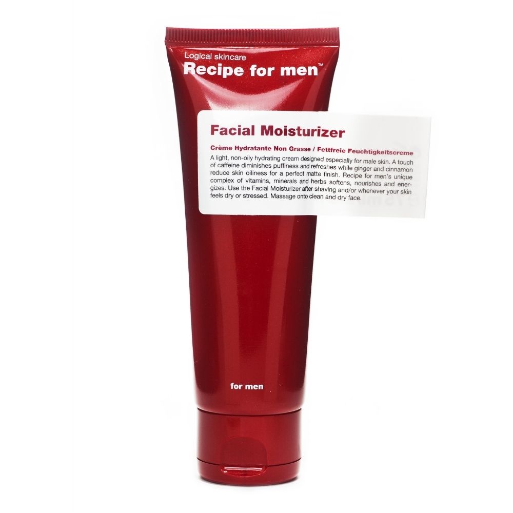

Увлажняющий крем для лица для мужчин facial moisturizer Recipe For Men, 75 мл