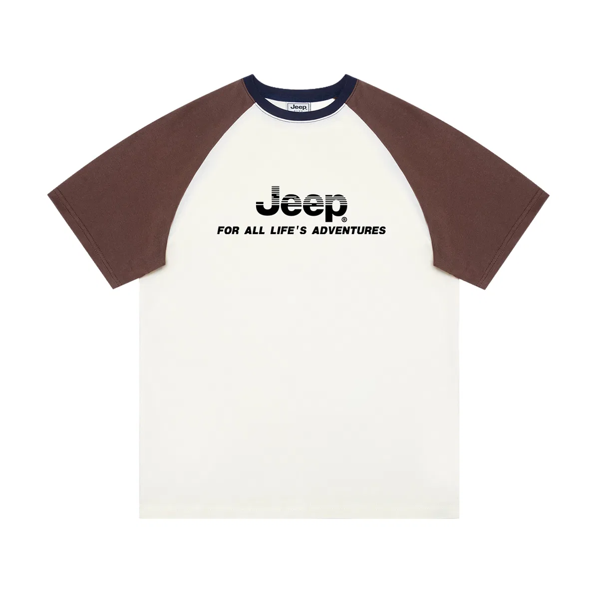 Футболка Grade School с круглым вырезом Jeep, Ecru