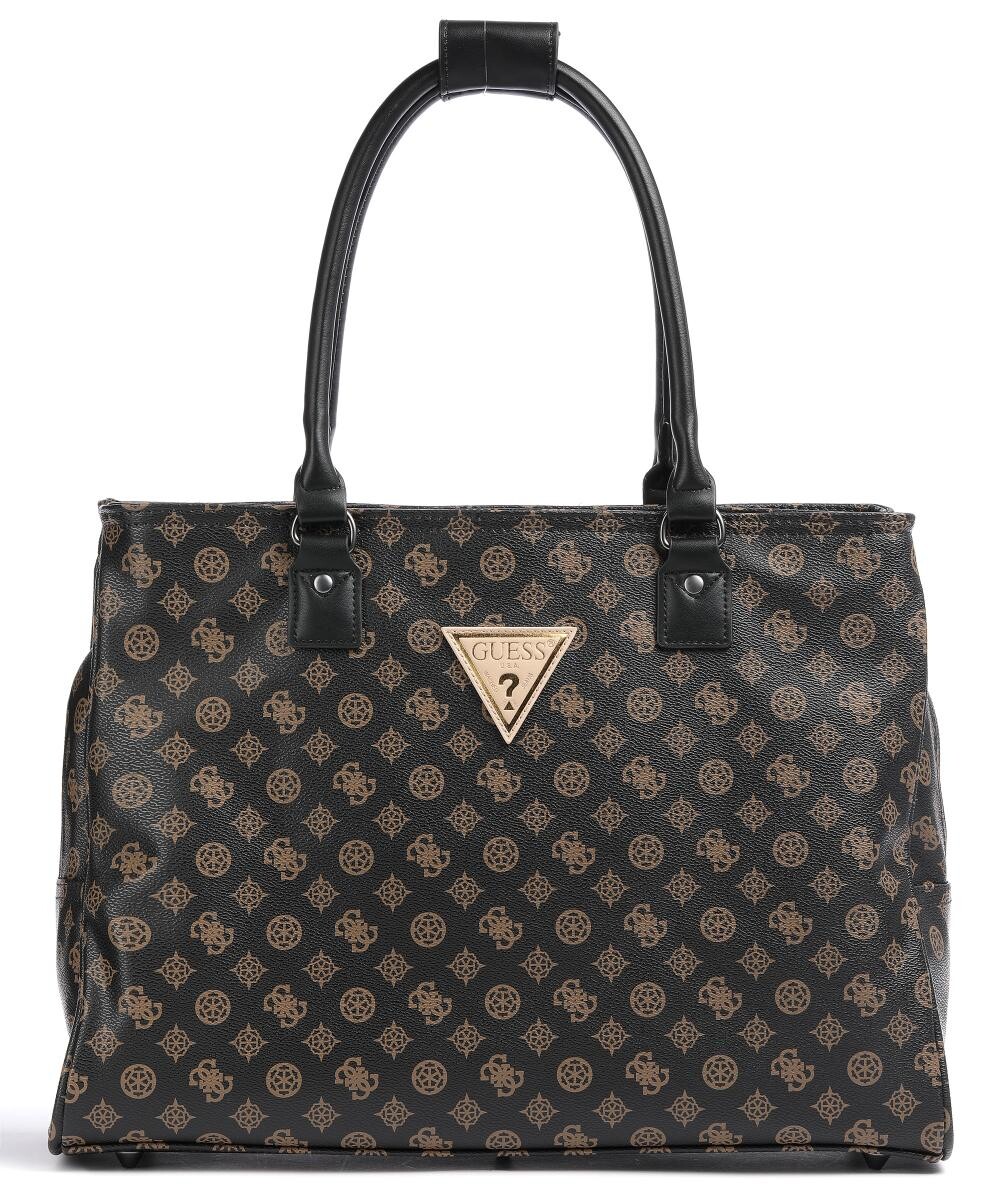 

Шопер 13″ из искусственной кожи Guess, коричневый