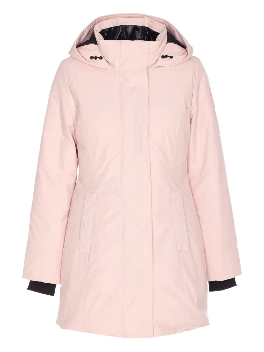 

Утепленная парка с капюшоном Canada Goose, розовый