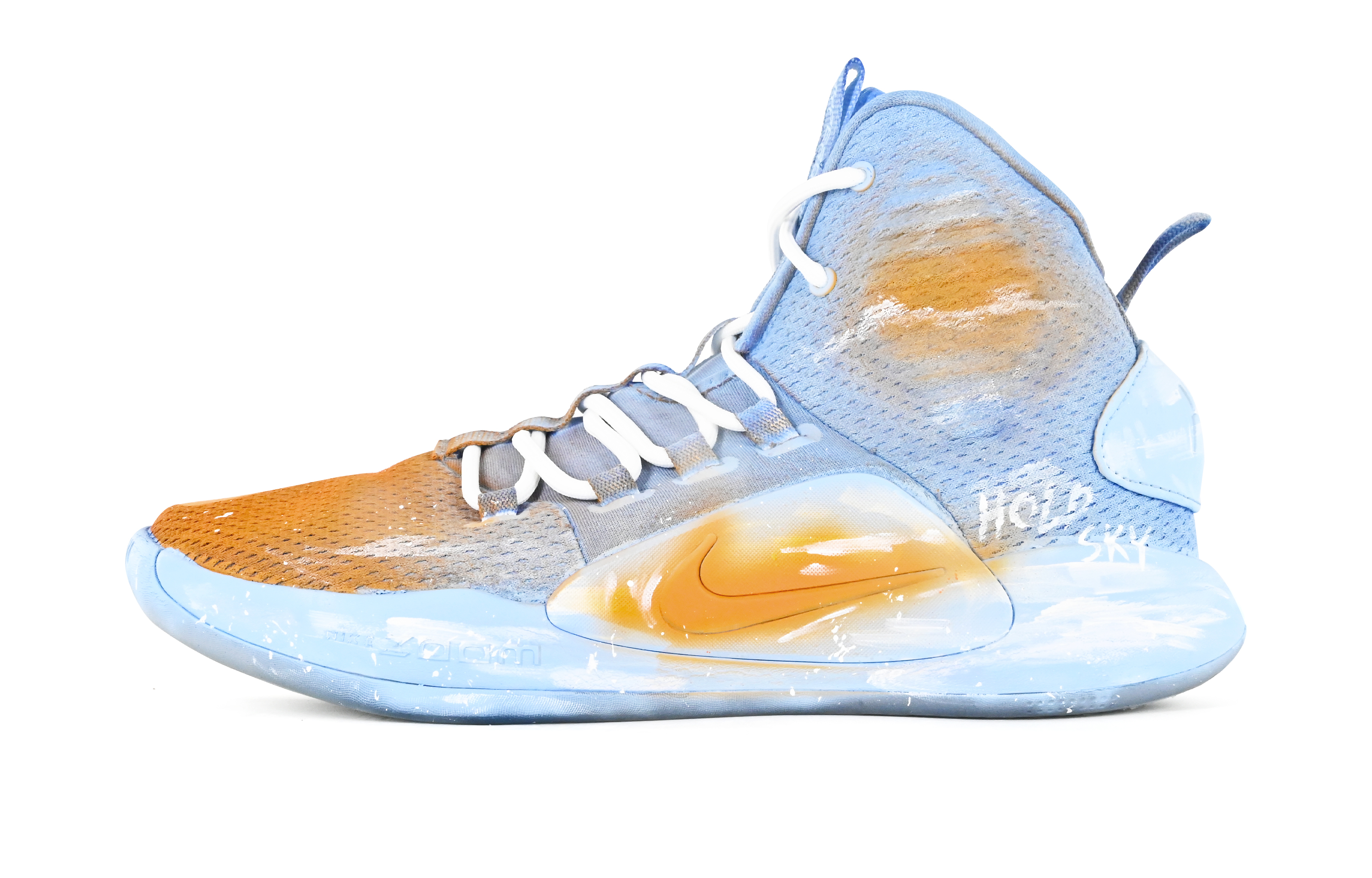 

Баскетбольные кроссовки Hyperdunk X Basketball Shoes Men Mid-Top Blue/Orange Nike