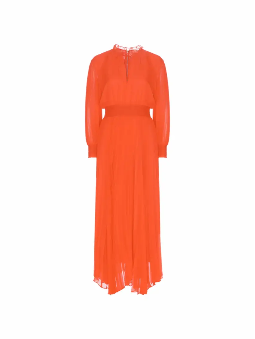 

Плиссированное платье Vernia Alice+Olivia, красный