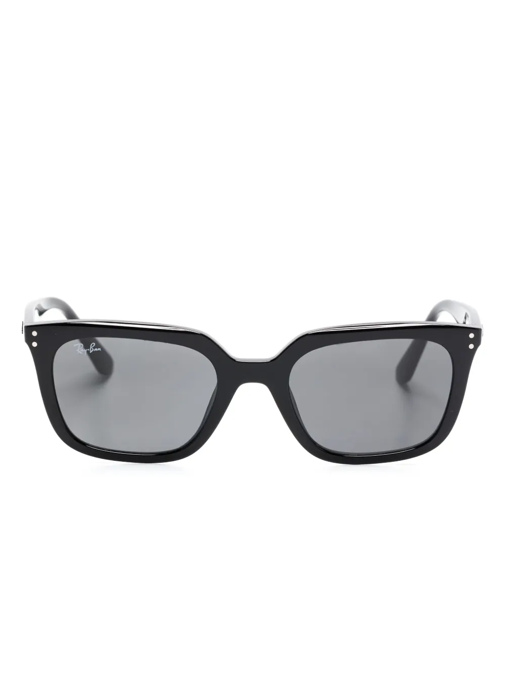 

Солнцезащитные очки в квадратной оправе Ray-Ban, черный