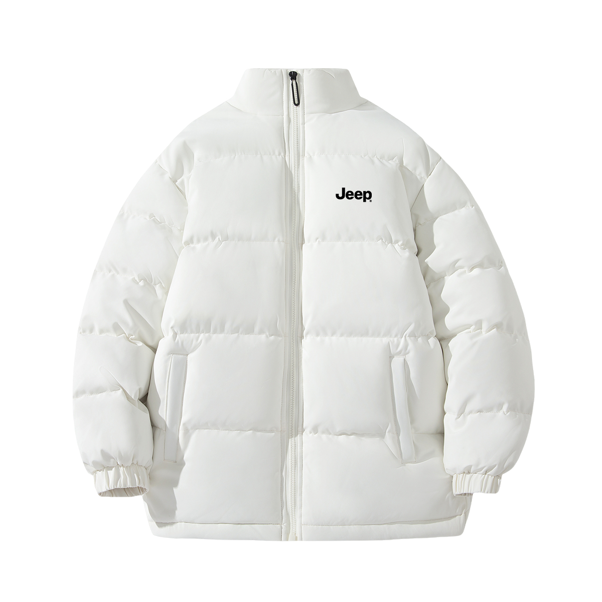 

Детская утепленная куртка с воротником стойкой Jeep, белый