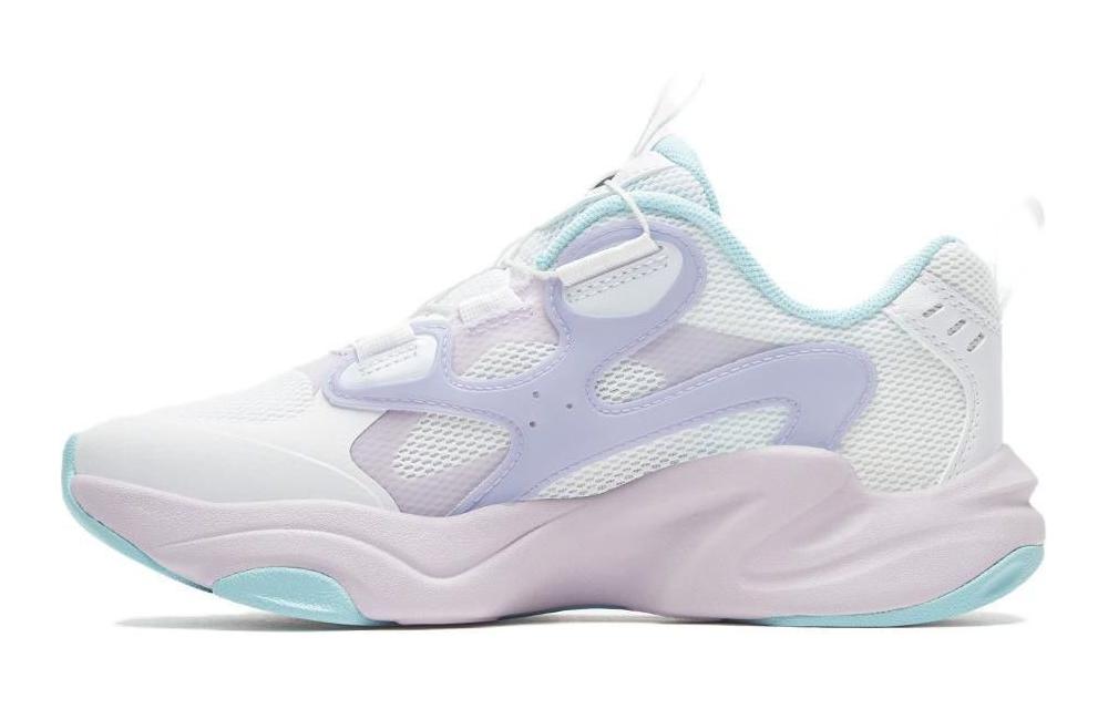 

MIND7 Устойчивые к истиранию низкие детские повседневные кроссовки розовый белый фиолетовый FILA KIDS