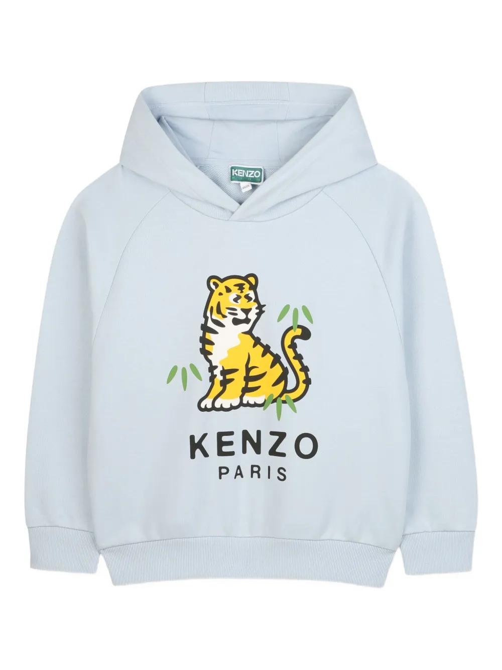

Худи с графичным принтом Kenzo Kids, синий