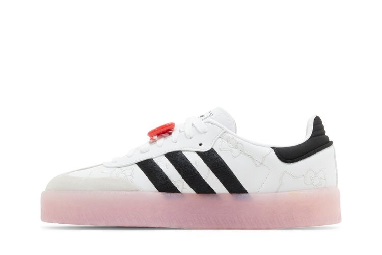 Кроссовки Hello Kitty x Wmns Sambae, цвет White Black Clear Pink — фото 3
