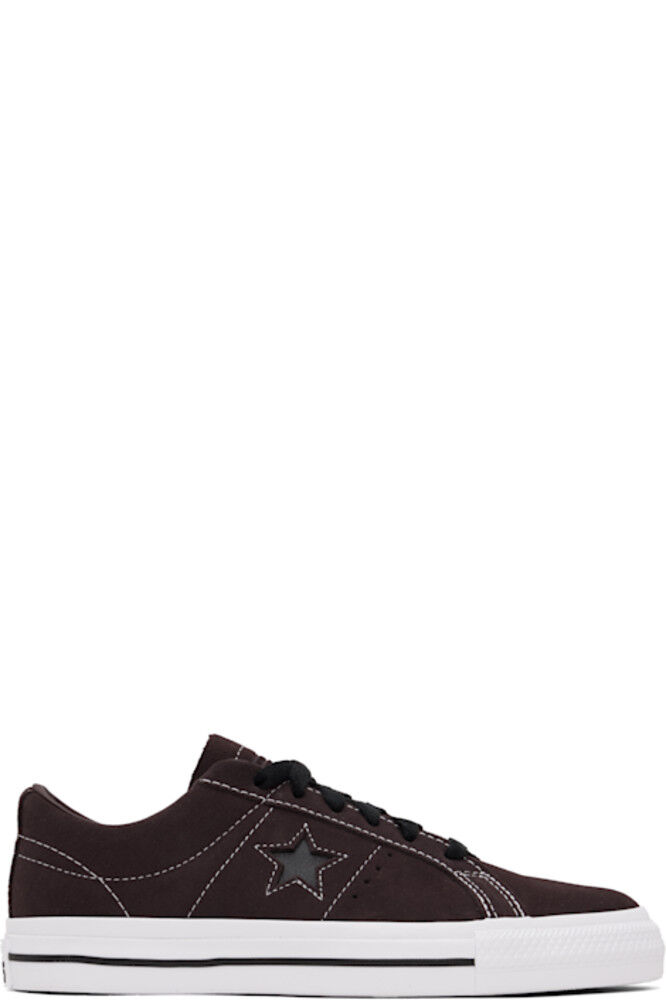

Бордовые низкие кроссовки CONS One Star Pro Converse