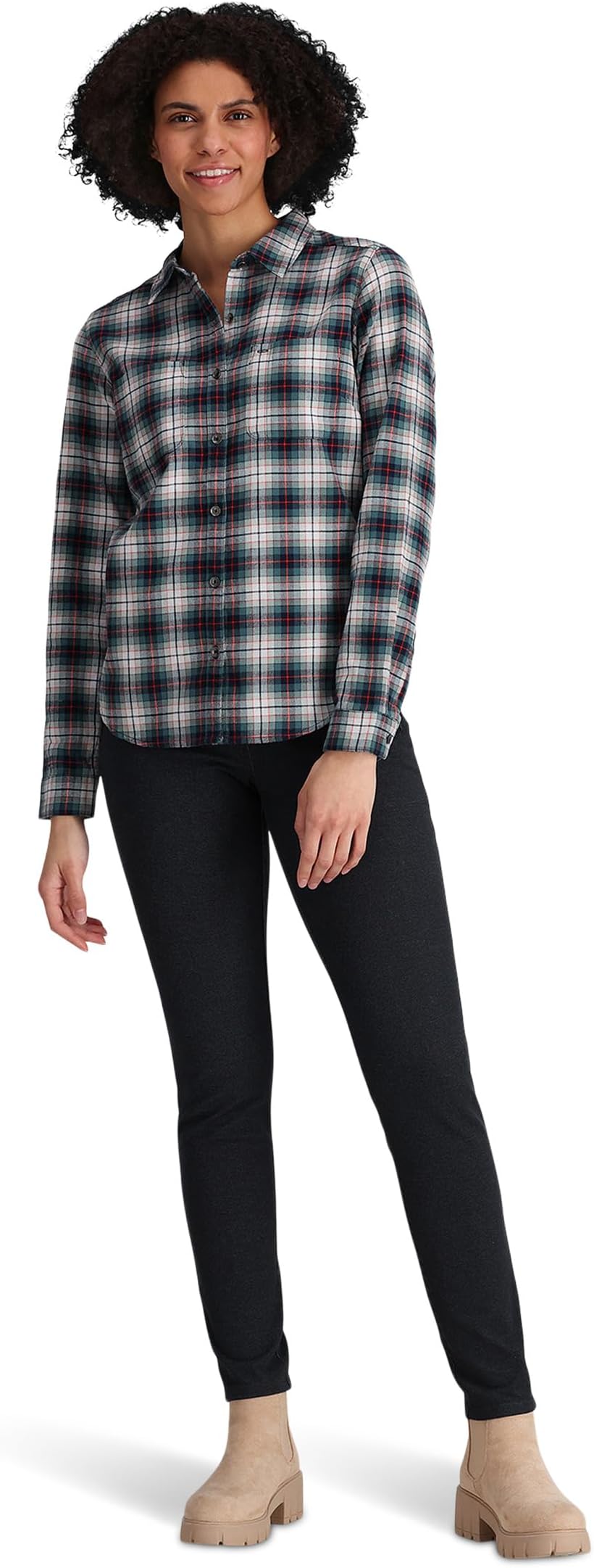 

Рубашка Royal Robbins Lieback Organic Cotton Flannel Long Sleeve, цвет Sea Pine Wildwood Plaid