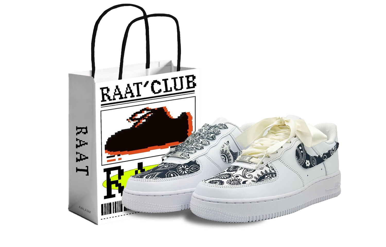 

Мужские кроссовки для скейтбординга Nike Air Force 1, White
