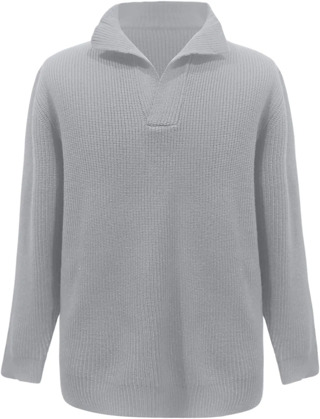 

Мужской свитер с круглым вырезом, мягкий вязаный