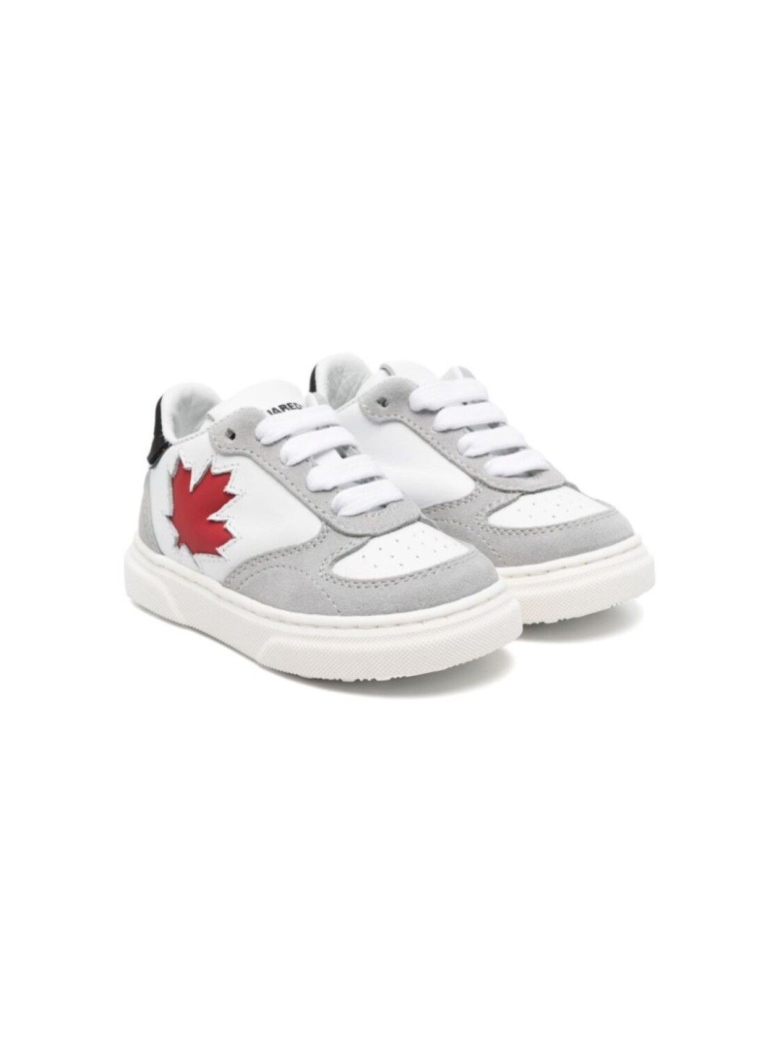 

Кроссовки DSQUARED2 KIDS с кленовым листом, белый