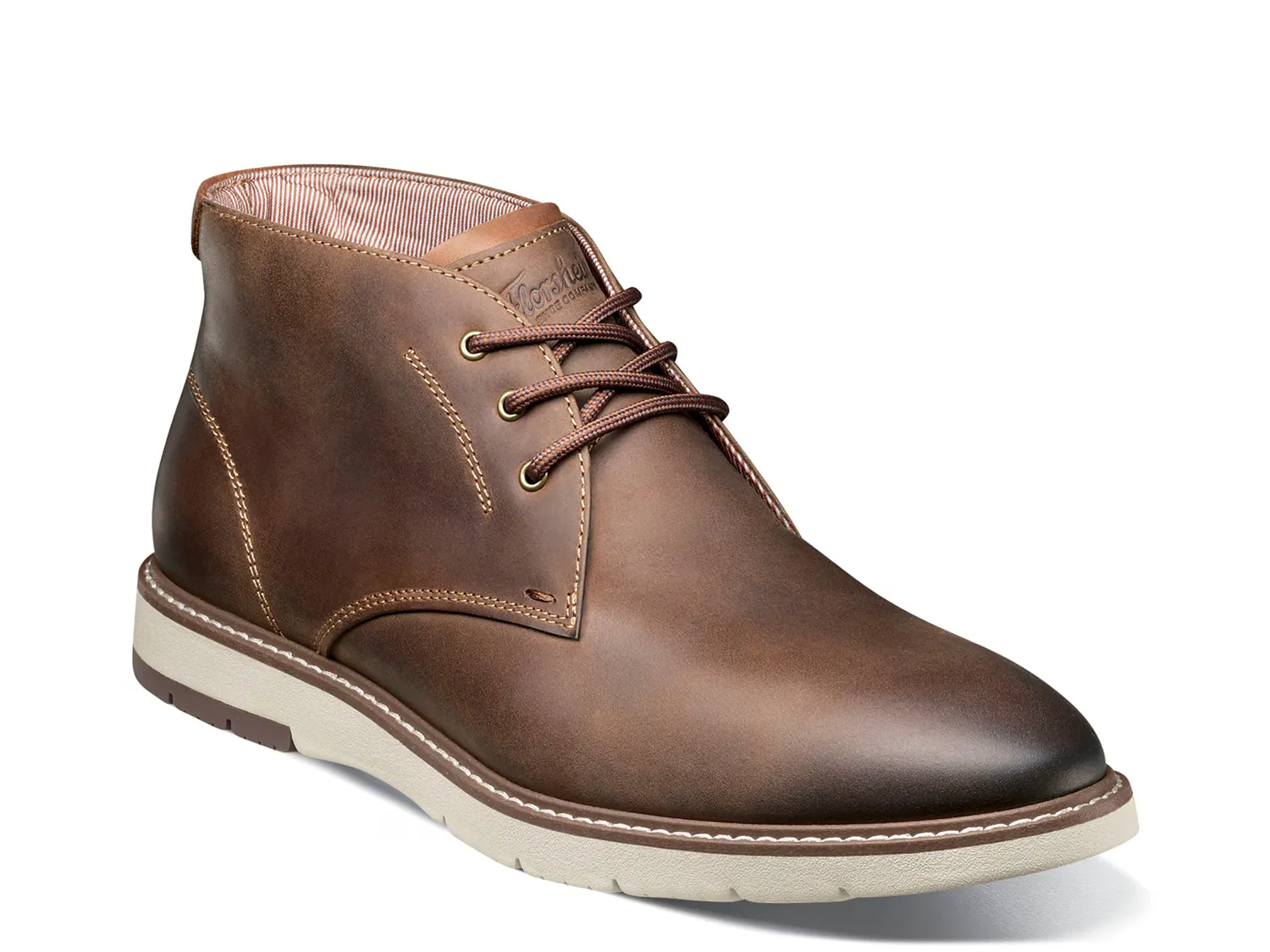 

Сапоги Vibe Plain Toe Chukka Boot Florsheim, темно-коричневый