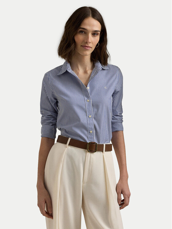 

Рубашка обычного кроя 200859048001 Lauren Ralph Lauren, синий