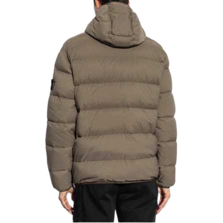 Куртка мужская ореховая Stone Island, цвет Walnut — фото 4