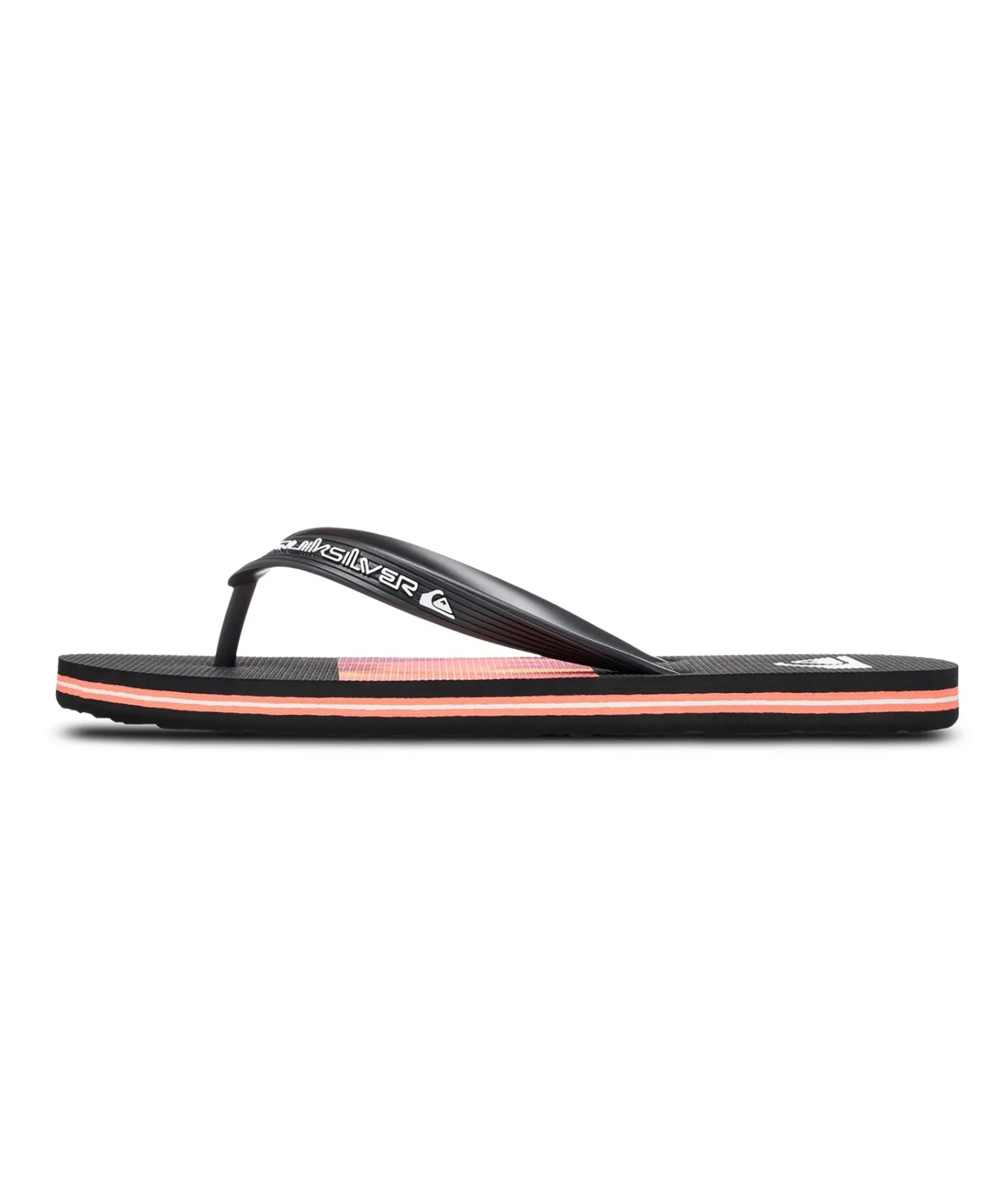 Мужские сандалии с камуфляжным рисунком Quiksilver MOLOKAI STRIPE 25 чёрные — фото 2