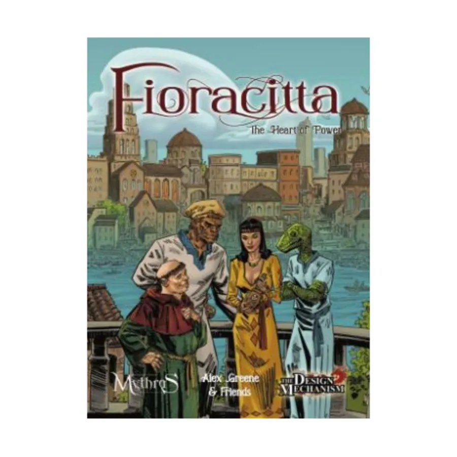 

Fioracitta - The Heart of Power, Mythras, твердый переплет