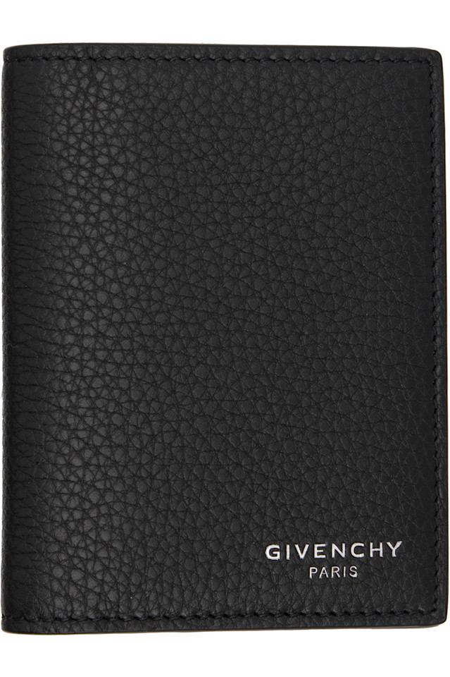 

Карточный держатель из телячьей кожи Givenchy, черный