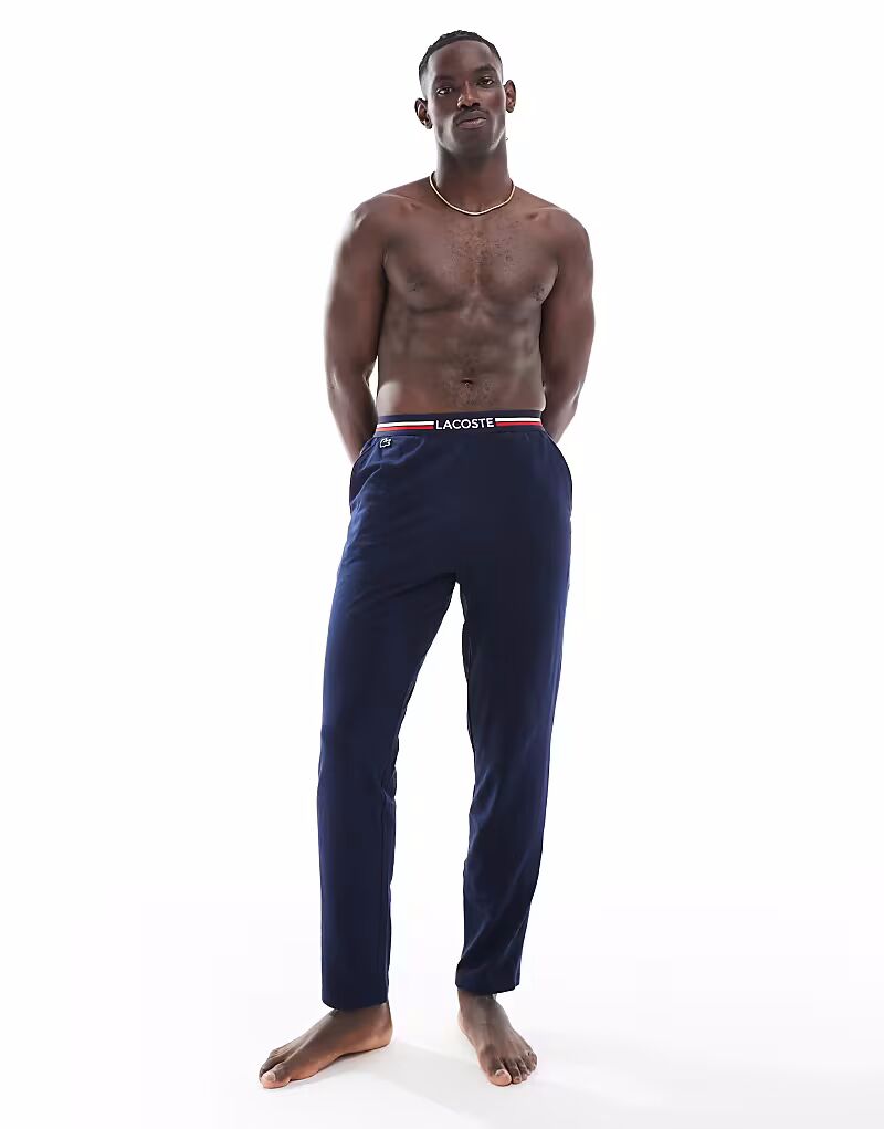 

Пижама Lacoste homewear темно-синего цвета