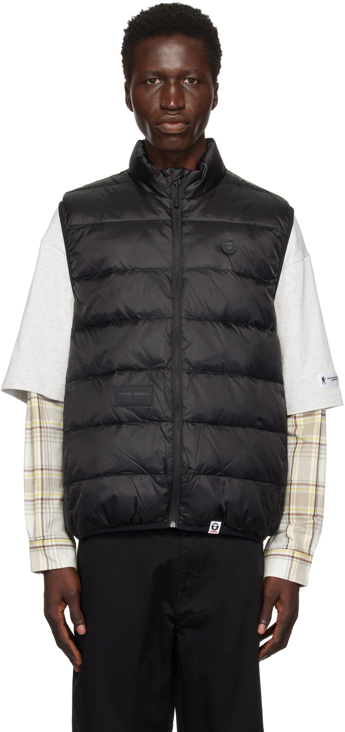 

Жилет пуховый «AAPE Now» AAPE by A Bathing Ape, черный