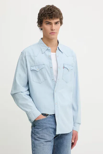 Рубашка классическая Classic Western Standard Levi's, синий