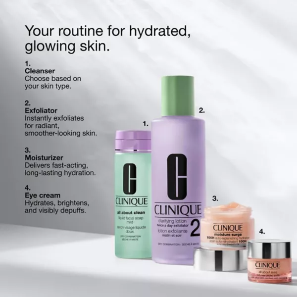 Крем для лица Clinique — Moisture Surge 100h самовосстанавливающийся увлажняющий гель- с гиалуроновой кислотой, 71 мл — фото 3