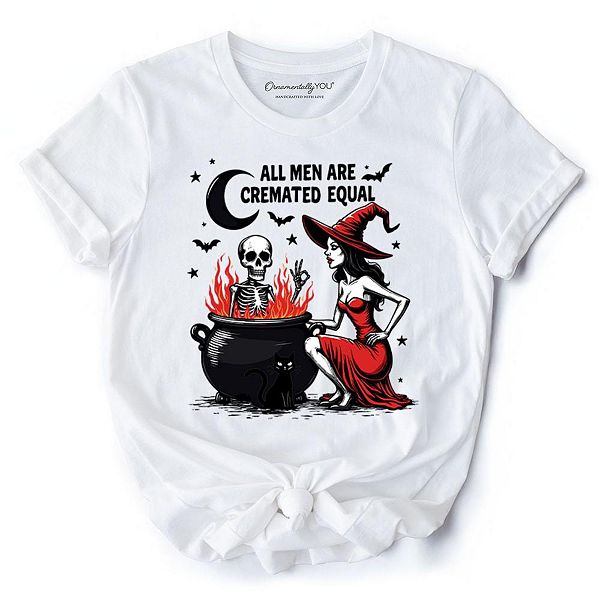 

Футболка All men are cremated equal Halloween, смешная ведьма Ornamentallyyou, White, Белый, Футболка All men are cremated equal Halloween, смешная ведьма Ornamentallyyou, White